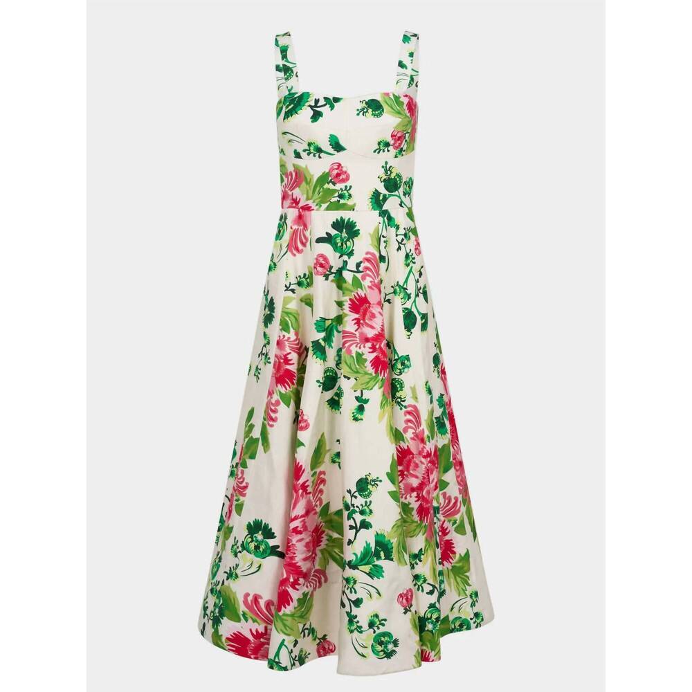 NEW SALONI sabrina dress in saffier bouquet - Picture 4 of 4